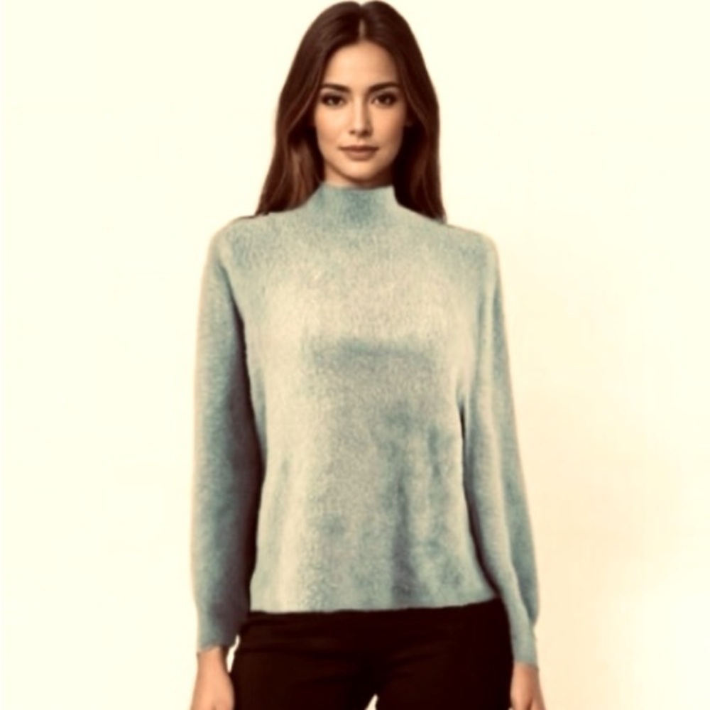 Bailey 44 NWT $298 anthropologie sage  fuzzy sweater boho comfy revolve summer